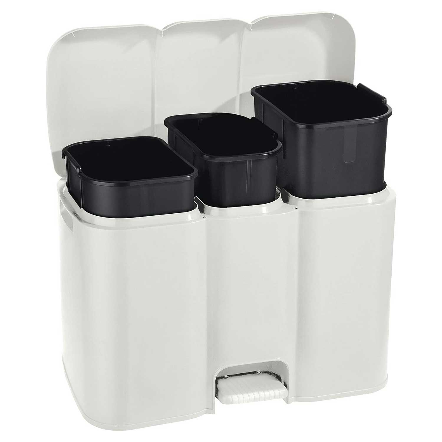 Tontarelli Patty3 Pattumiera 3 Scomparti Raccolta Differenziata foto 6